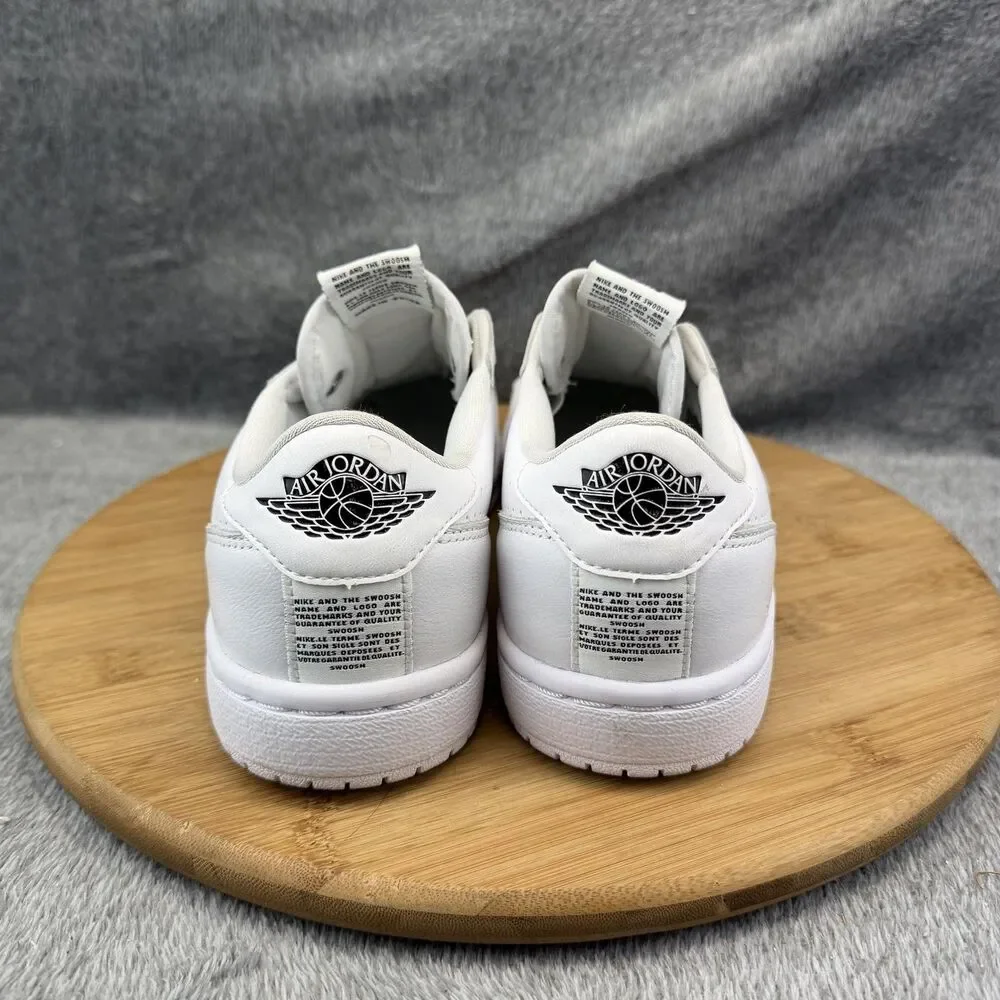 Nike Air Jordan 1 Low Slip Shoes Womens Size 8.5 White Sneakers AV3918-100
